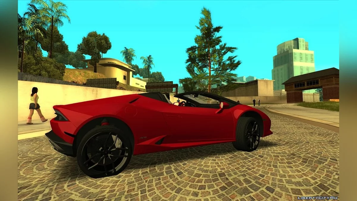 Lamborghini Huracan LP610-4 Spyder / GTA San Andreas