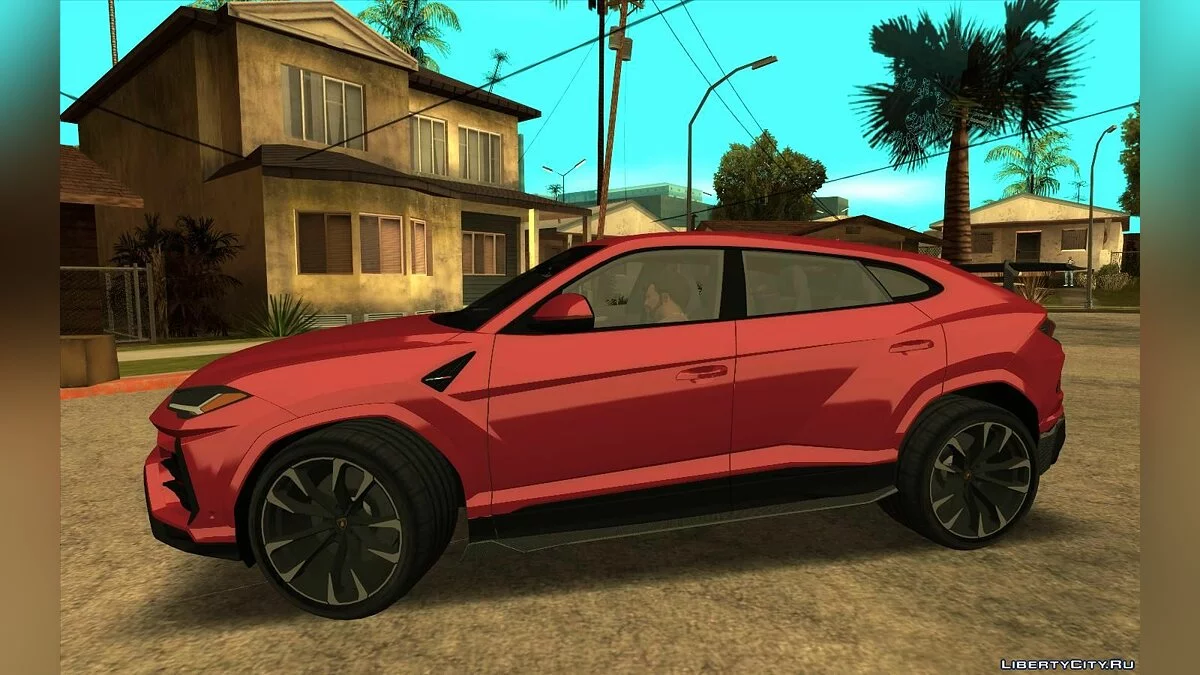 Lamborgini Urus 2019 low poly / GTA San Andreas