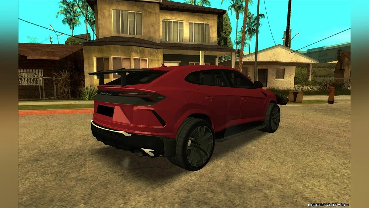 Lamborgini Urus 2019 low poly / GTA San Andreas