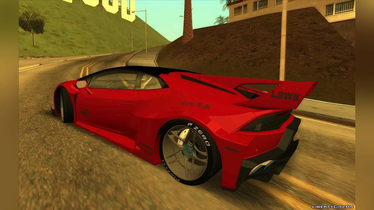 Lamborghini Huracan LP610-4 LB Silhouette / GTA San Andreas