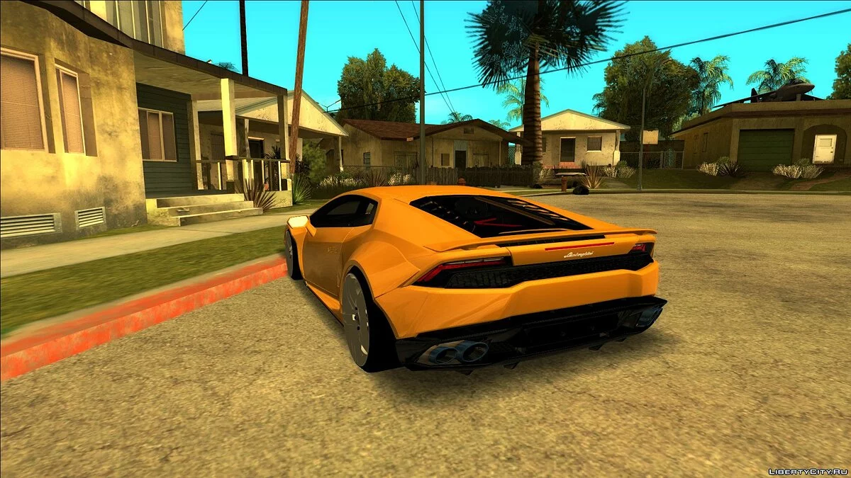 2018 Lamborghini Huracan Custom / GTA San Andreas