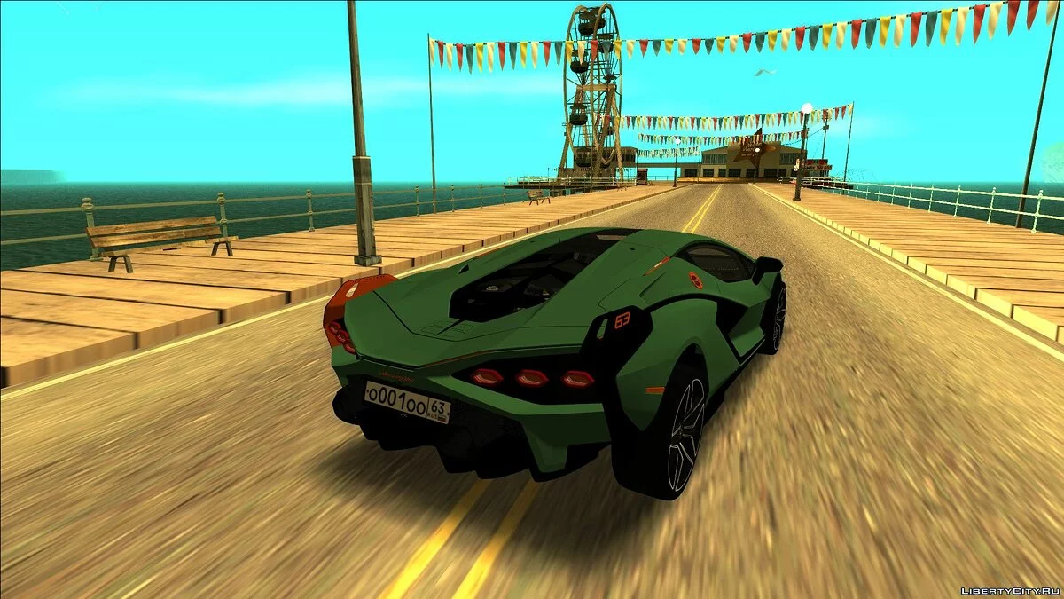 Lamborghini Sian 2020 / GTA San Andreas