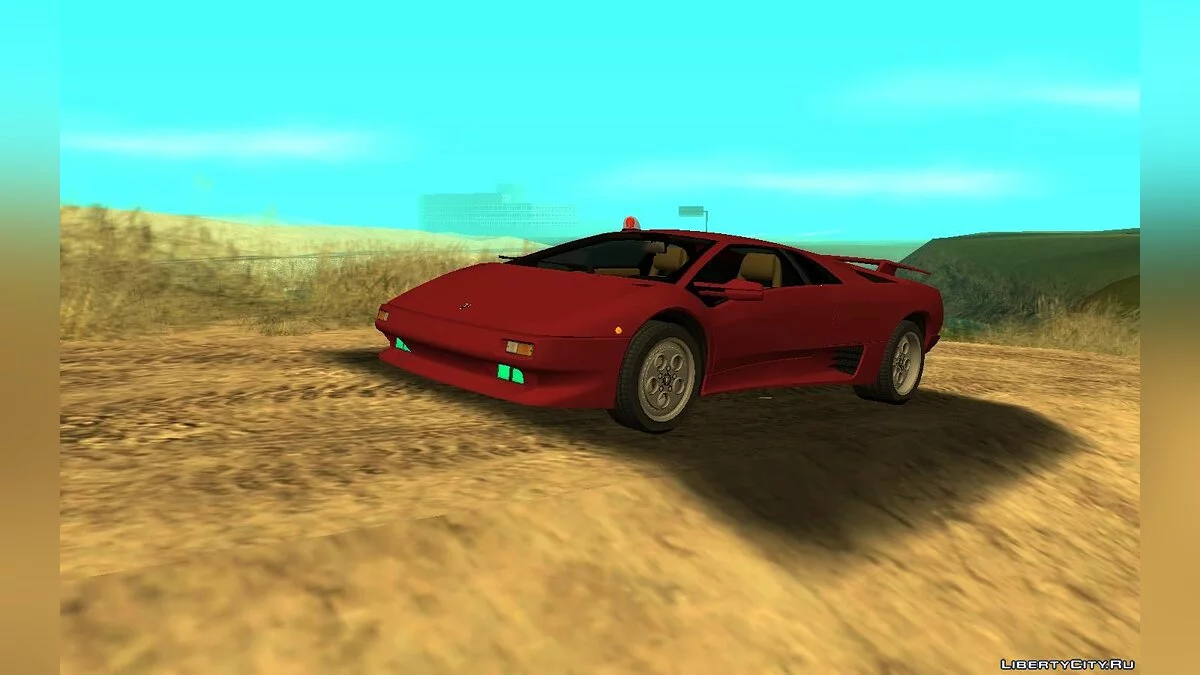 1995 Lamborghini Diablo VT FBI / GTA San Andreas