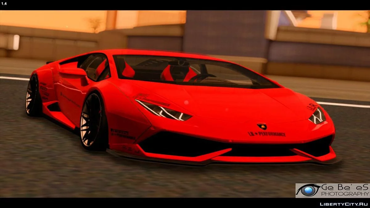 2015 Lamborghini Huracan LP610-4 Liberty Walk LB Performance / GTA San Andreas