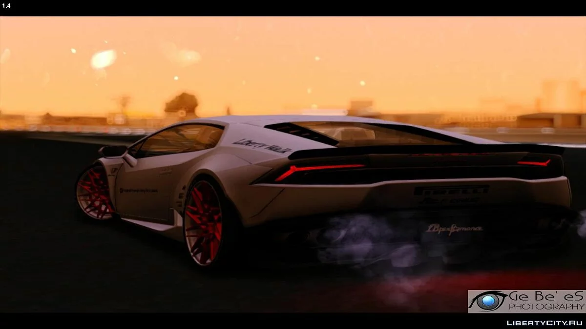 2015 Lamborghini Huracan LP610-4 Liberty Walk LB Performance / GTA San Andreas