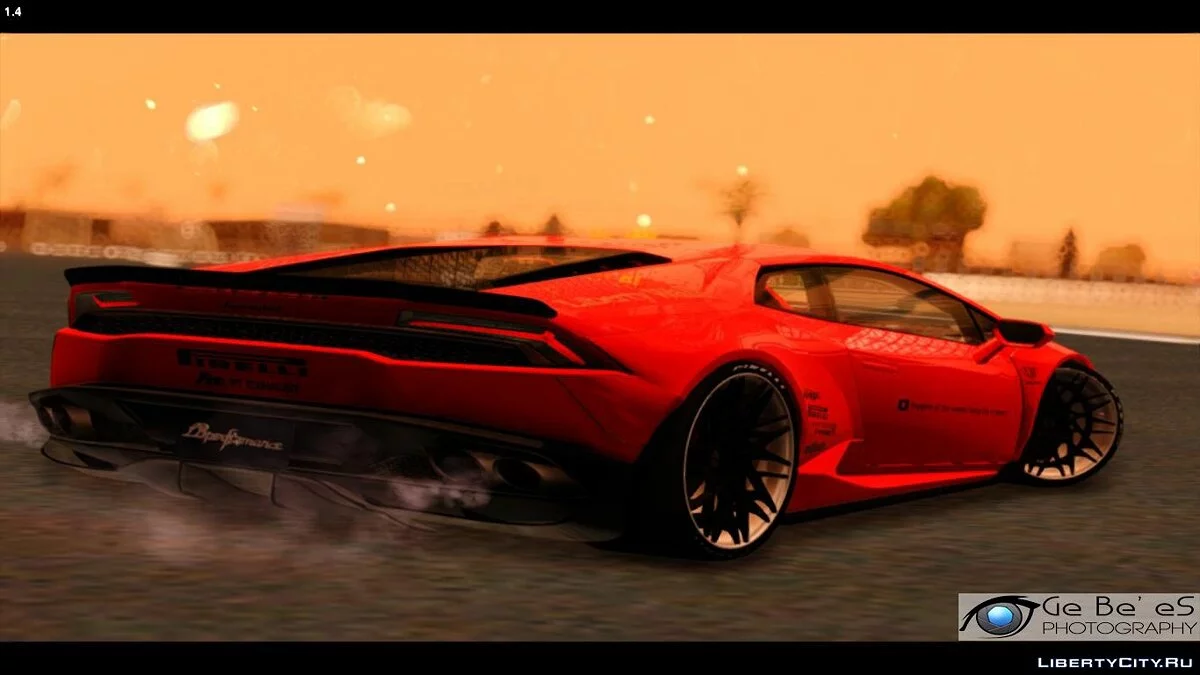 2015 Lamborghini Huracan LP610-4 Liberty Walk LB Performance / GTA San Andreas