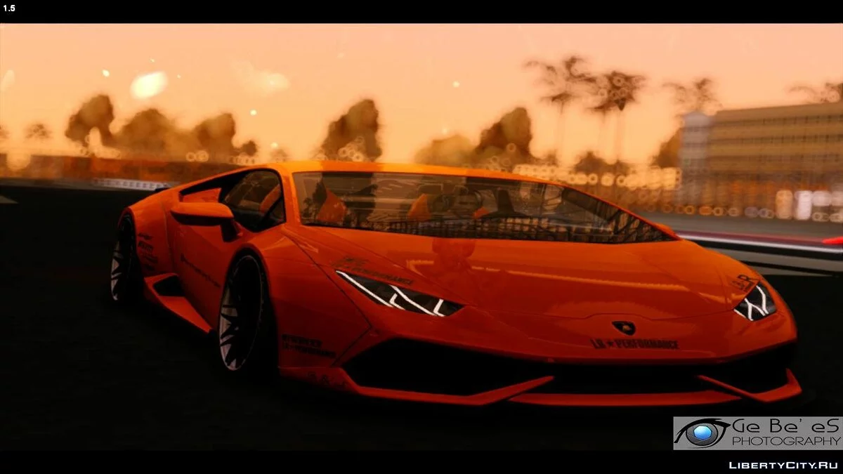 2015 Lamborghini Huracan LP610-4 Liberty Walk LB Performance / GTA San Andreas