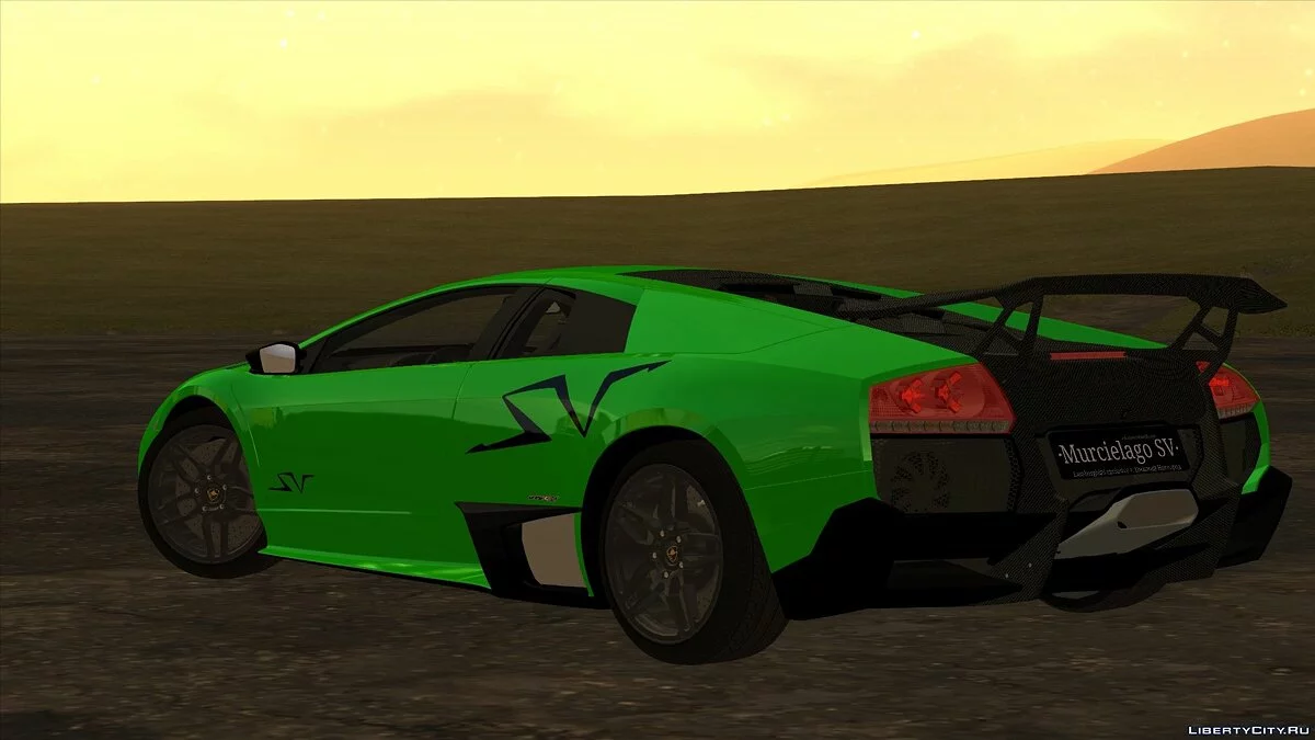 Lamborghini Murcielago LP670-4 SV 2009 / GTA San Andreas