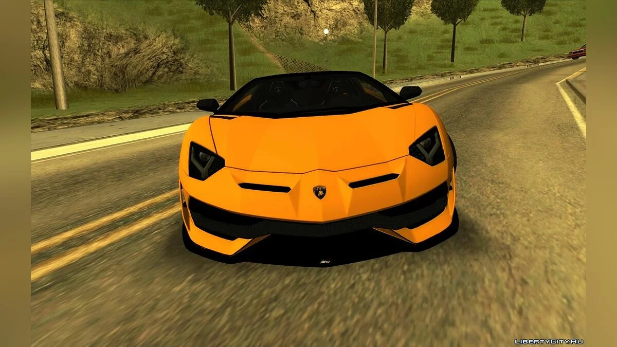 Lamborghini Aventador SVJ Roadster / GTA San Andreas