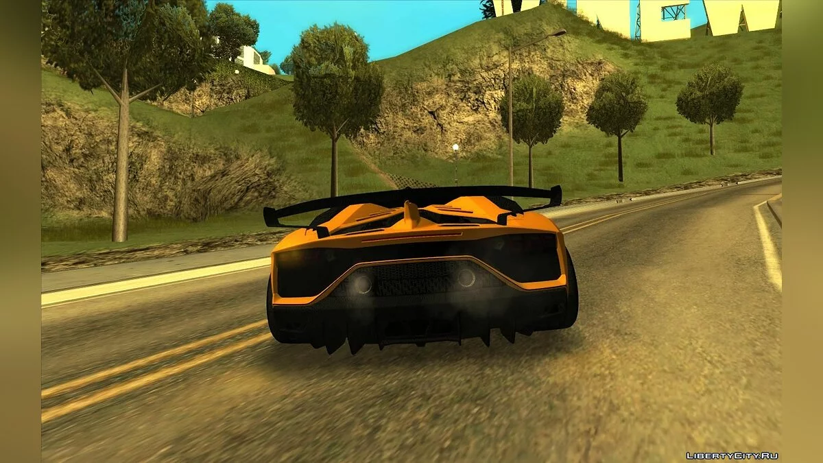 Lamborghini Aventador SVJ Roadster / GTA San Andreas