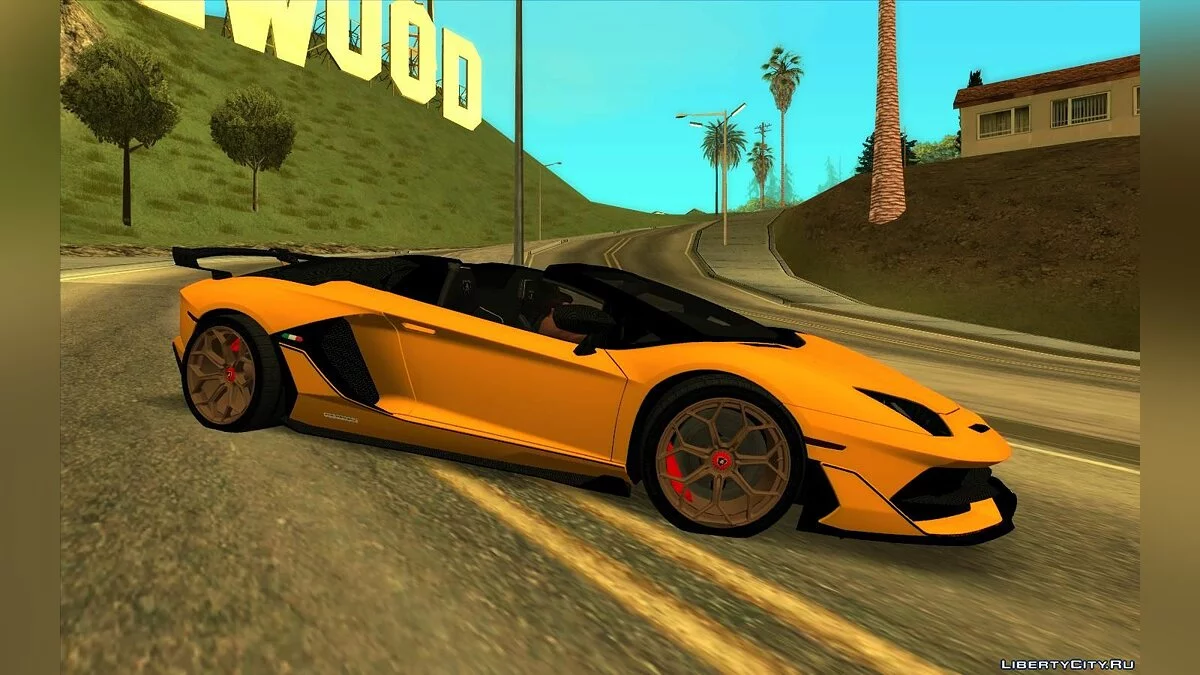 Lamborghini Aventador SVJ Roadster / GTA San Andreas