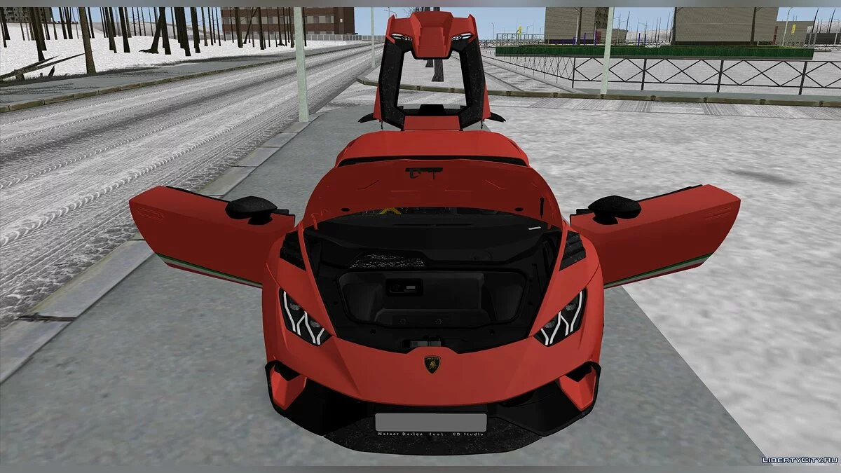 Lamborghini Huracan Performante Novitec 2020 / GTA San Andreas