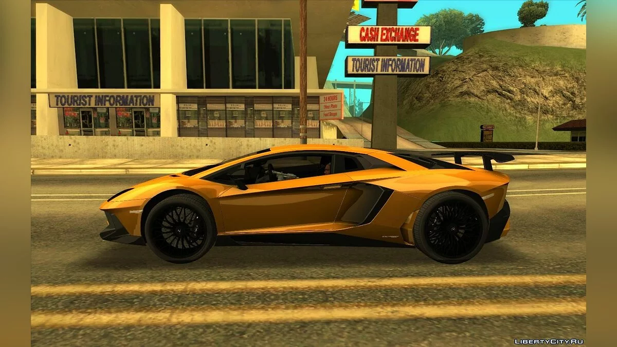 Lamborghini Aventador SV Coupe V2 / GTA San Andreas