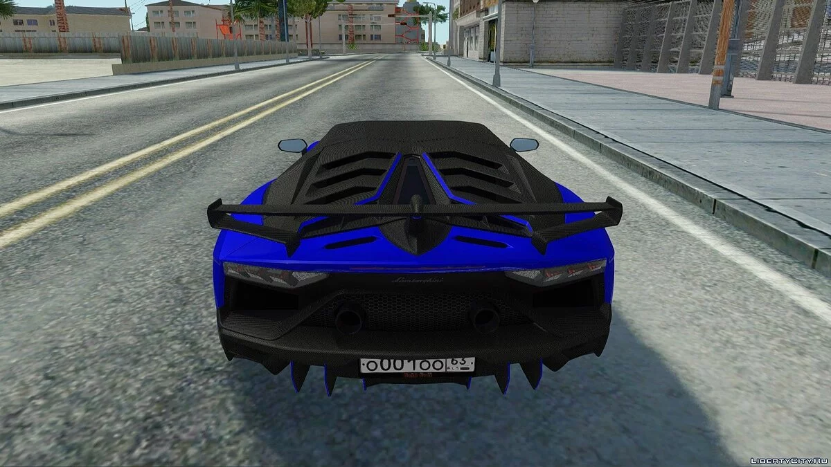 Lamborghini Aventador SVJ / GTA San Andreas