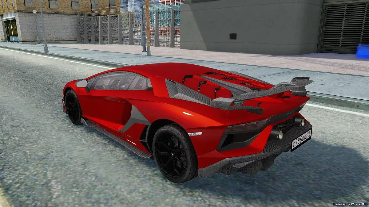 Lamborghini Aventador SVJ / GTA San Andreas