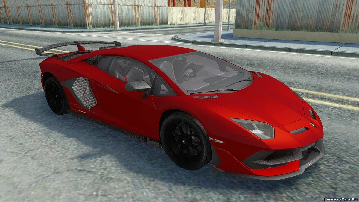Lamborghini Aventador SVJ / GTA San Andreas