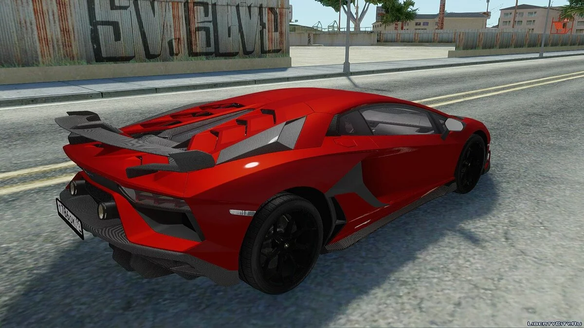 Lamborghini Aventador SVJ / GTA San Andreas