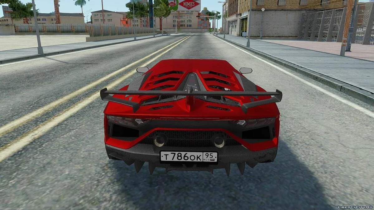 Lamborghini Aventador SVJ / GTA San Andreas