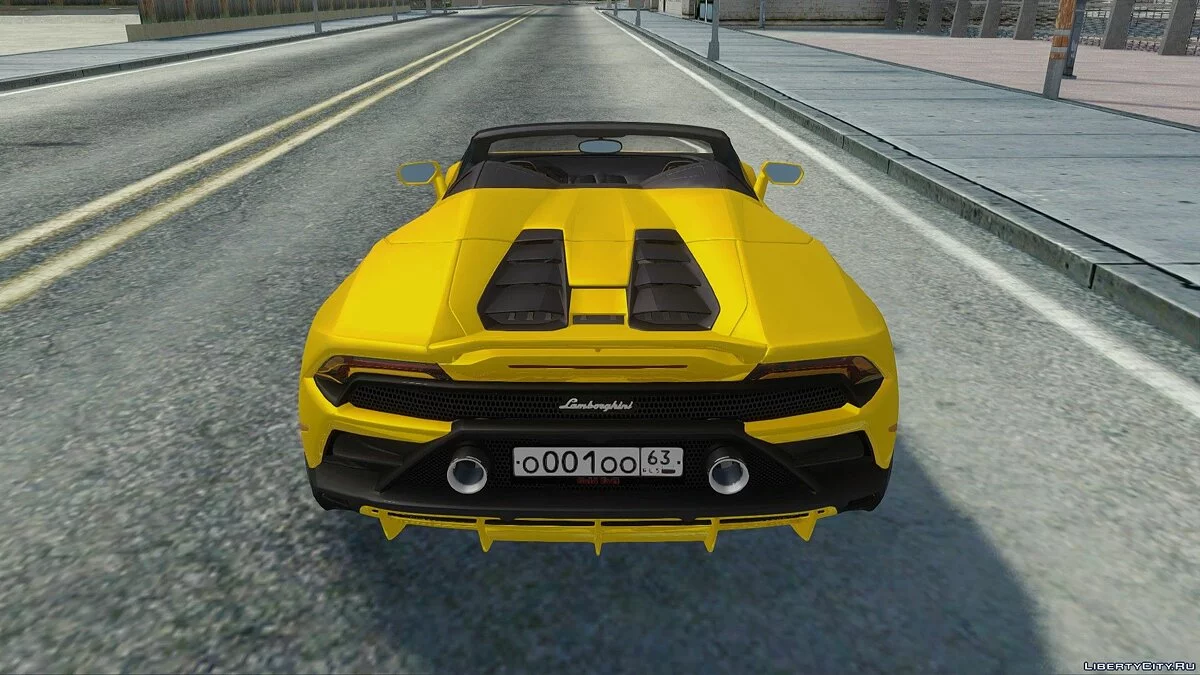 Lamborghini Huracan Spyder / GTA San Andreas