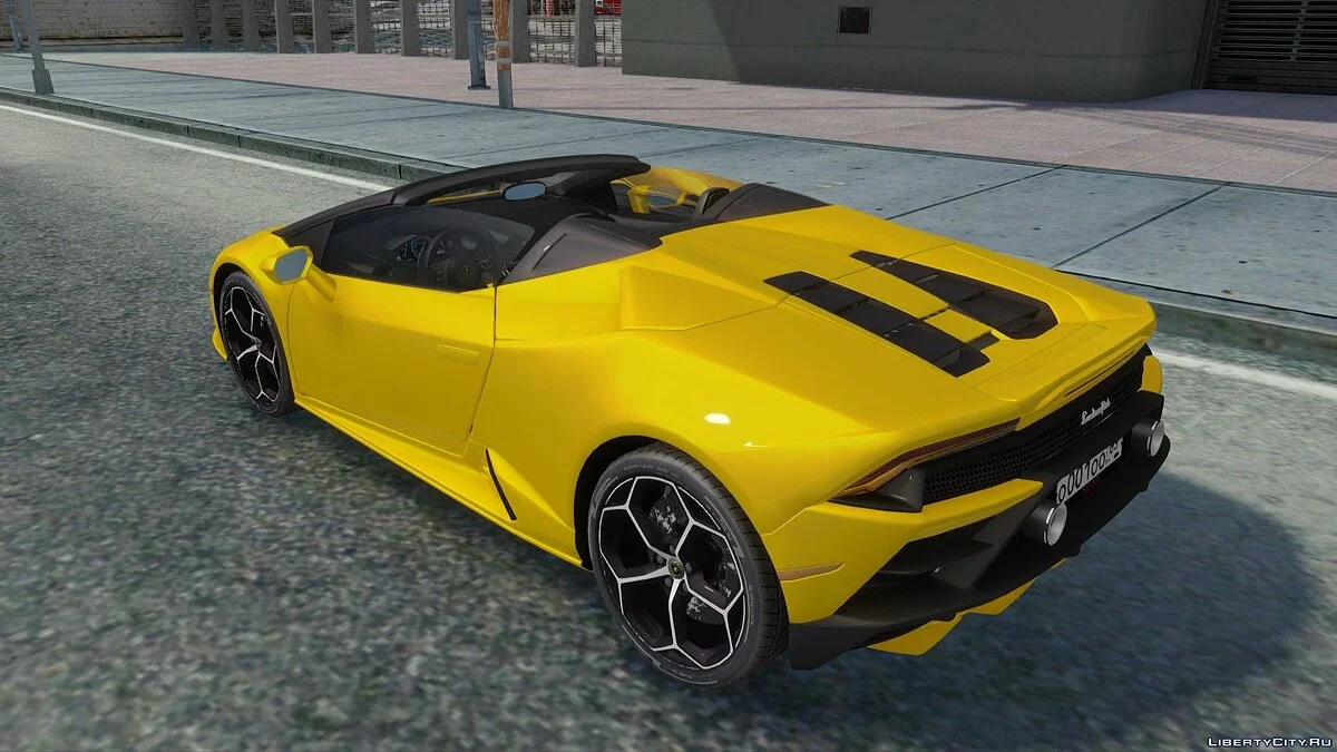 Lamborghini Huracan Spyder / GTA San Andreas