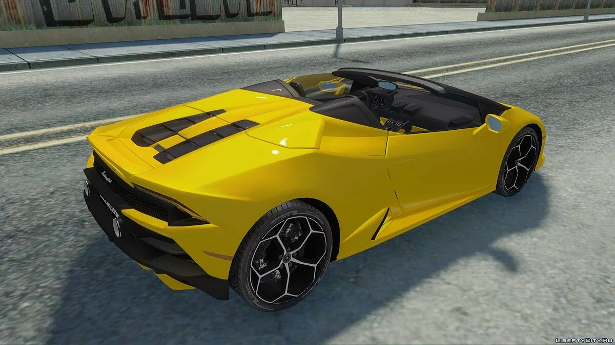 Lamborghini Huracan Spyder / GTA San Andreas