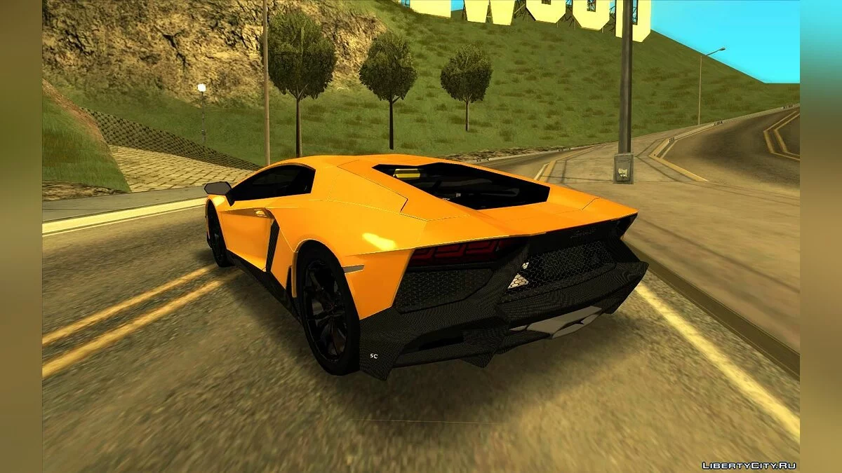 Lamborghini Aventador LP720-4 + звуки / GTA San Andreas
