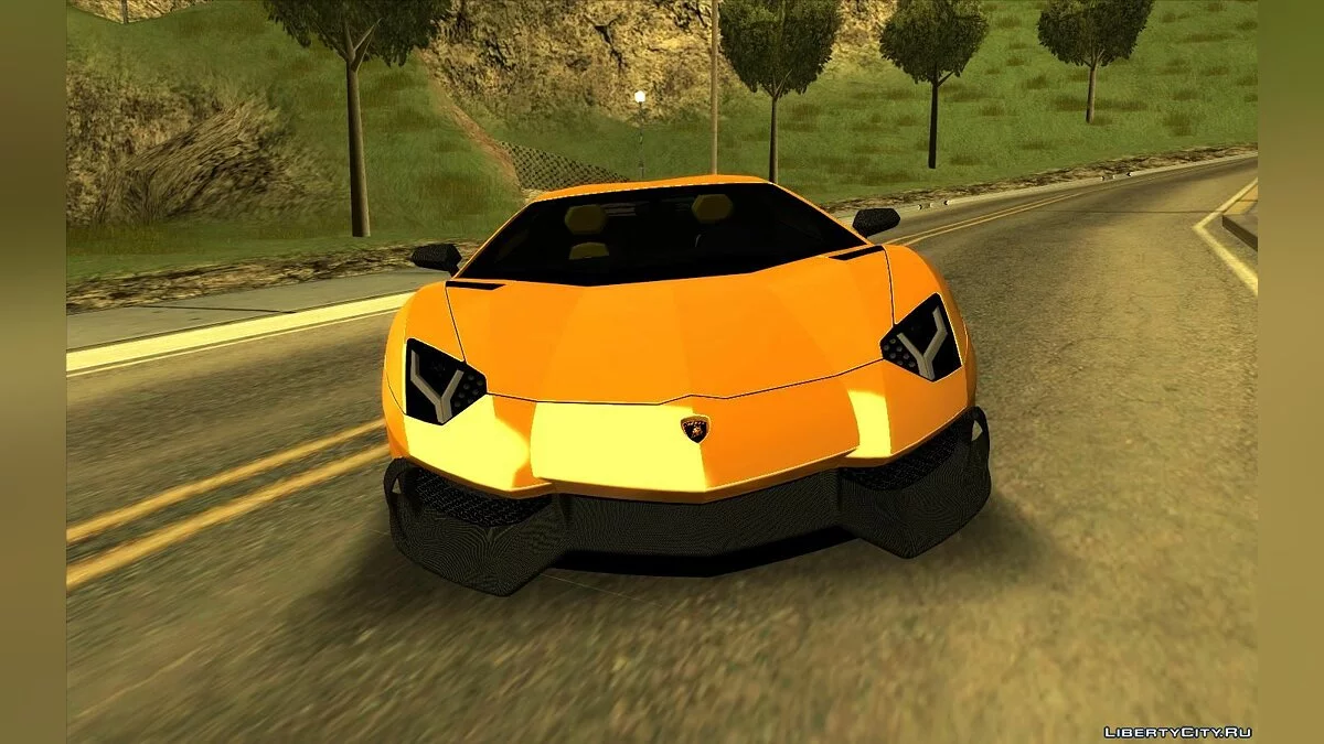 Lamborghini Aventador LP720-4 + звуки / GTA San Andreas