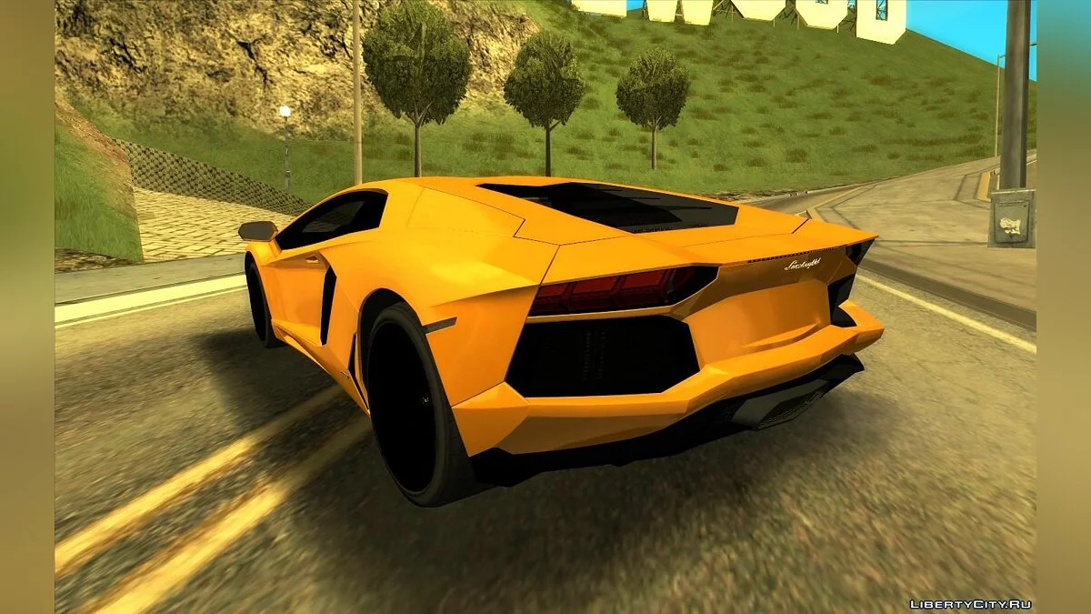 Lamborghini Aventador LP700-4 / GTA San Andreas
