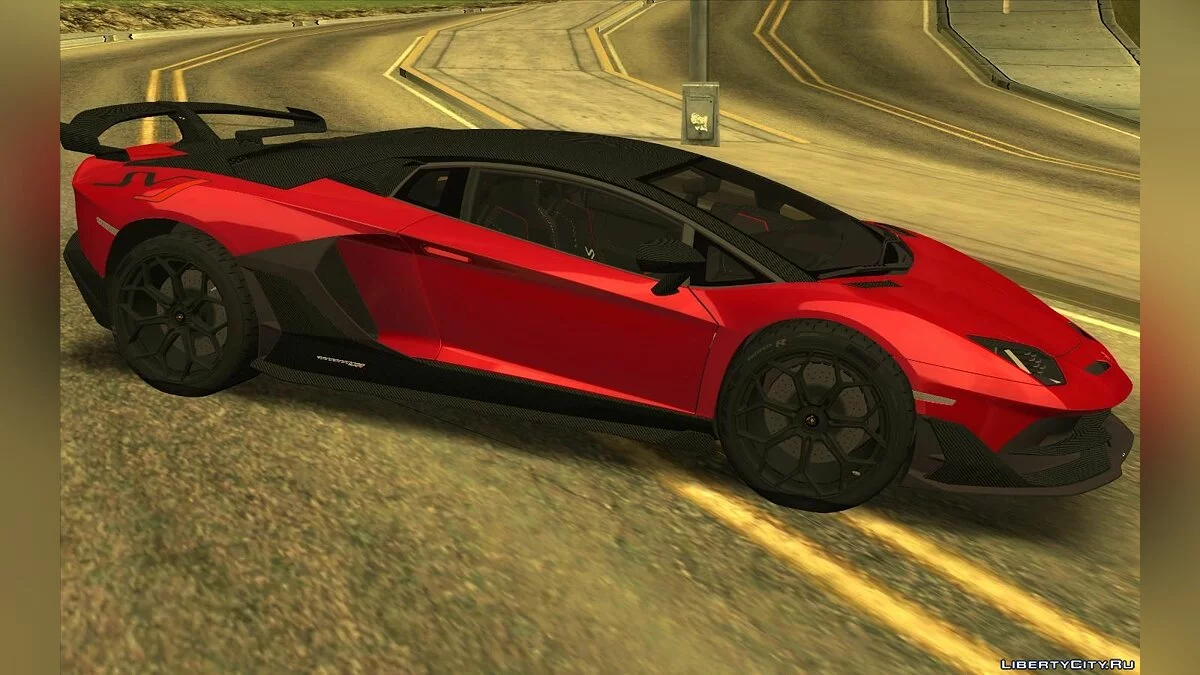 Lamborghini Aventador SVJ '19 / GTA San Andreas