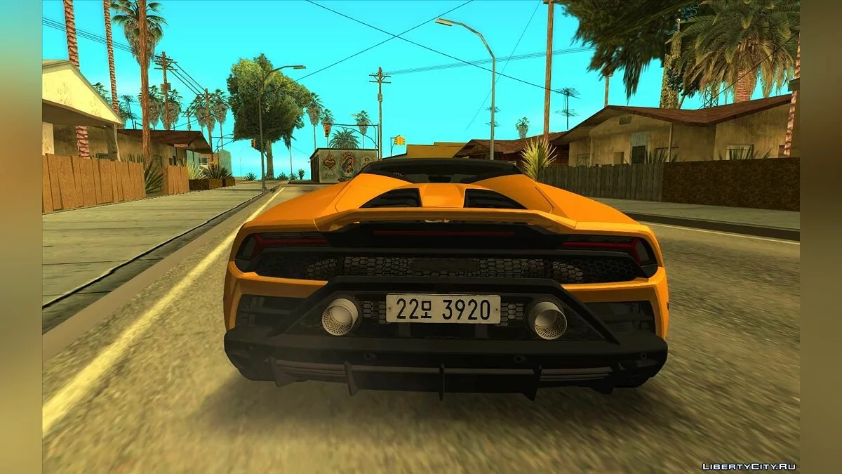 Lamborghini Huracan EVO Spyder / GTA San Andreas