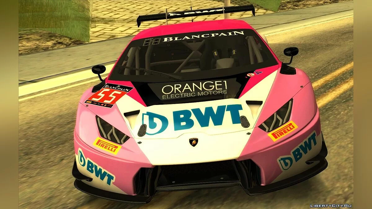 Lamborghini Huracan GT3 / GTA San Andreas