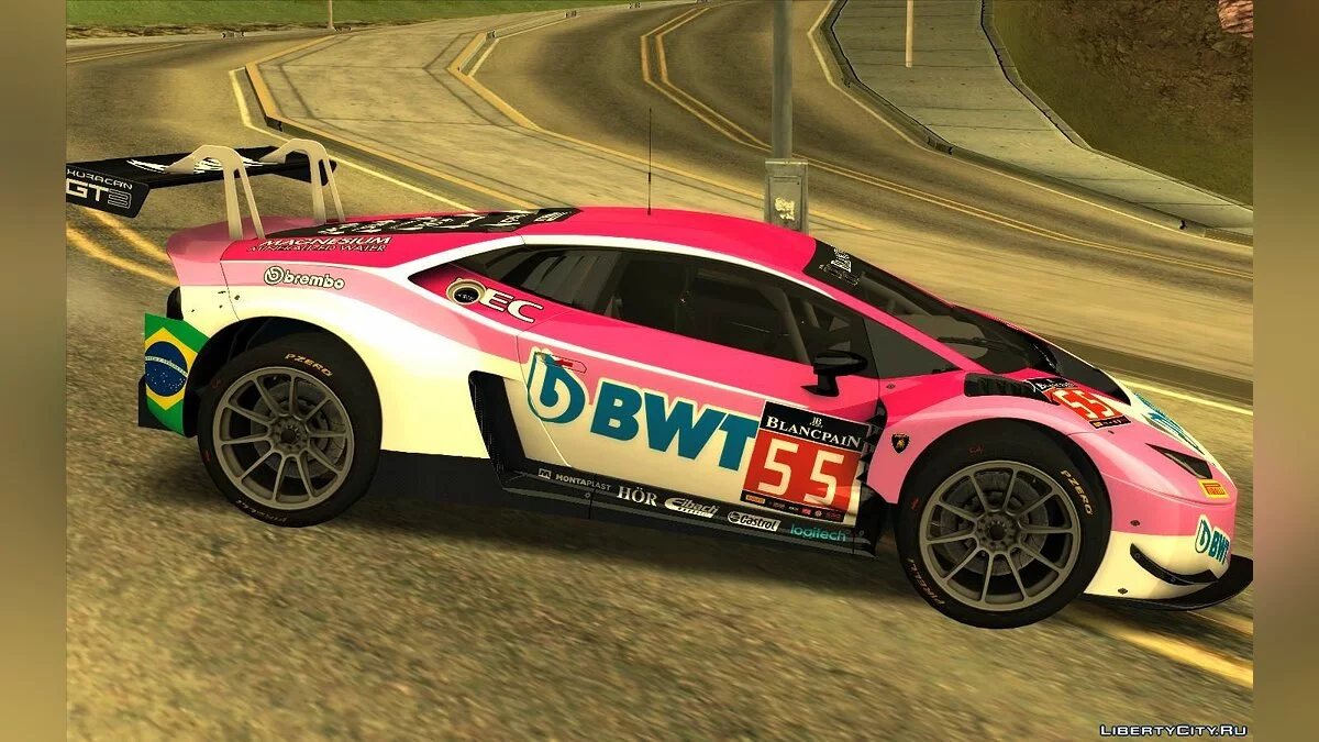 Lamborghini Huracan GT3 / GTA San Andreas