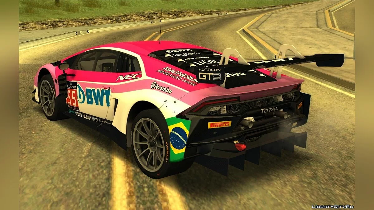 Lamborghini Huracan GT3 / GTA San Andreas