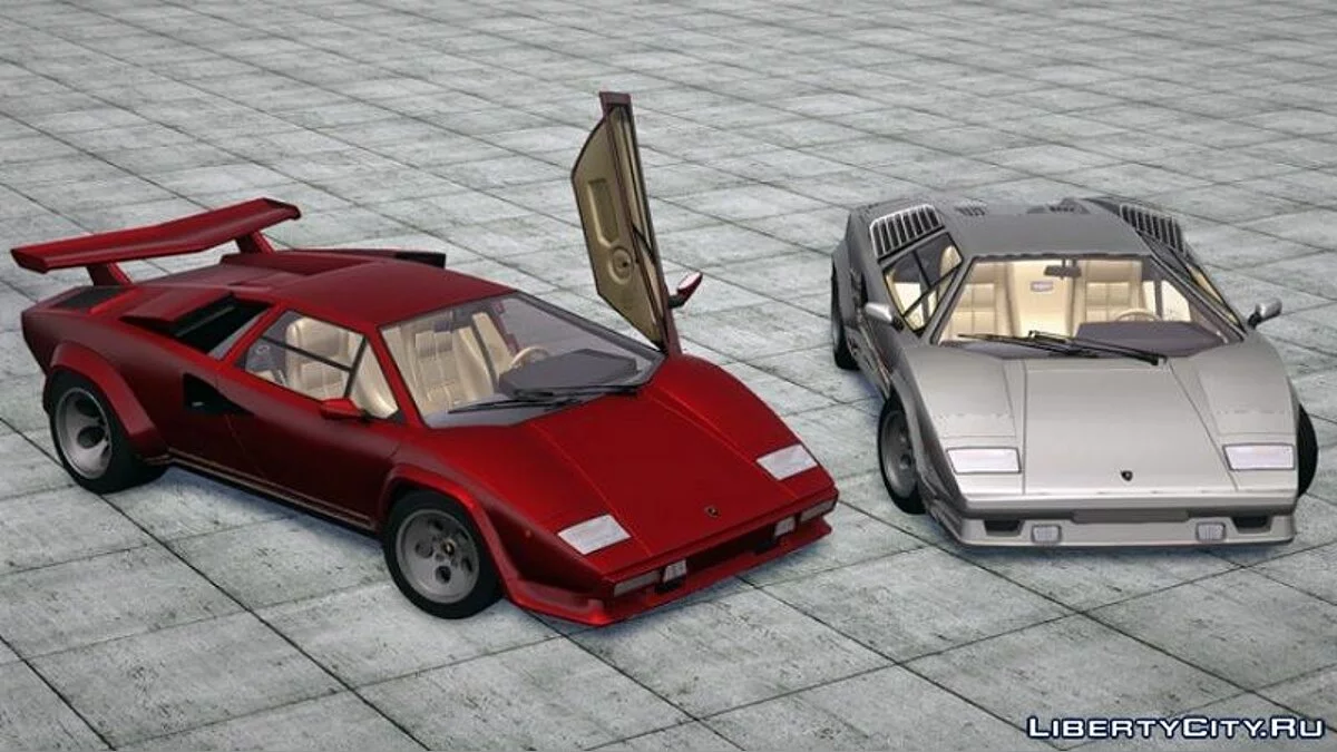 1988 Lamborghini Countach LP5000 Quattrovalvole  / GTA San Andreas