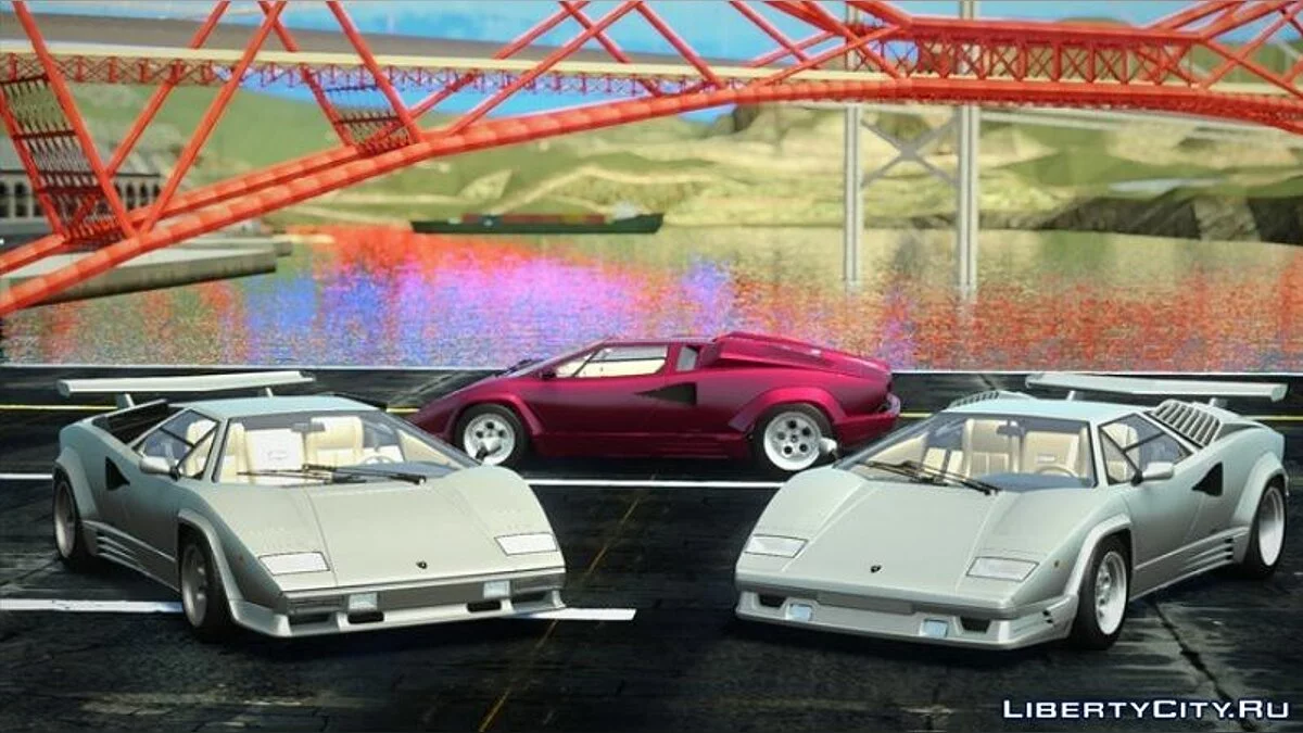 1988 Lamborghini Countach LP5000 Quattrovalvole  / GTA San Andreas