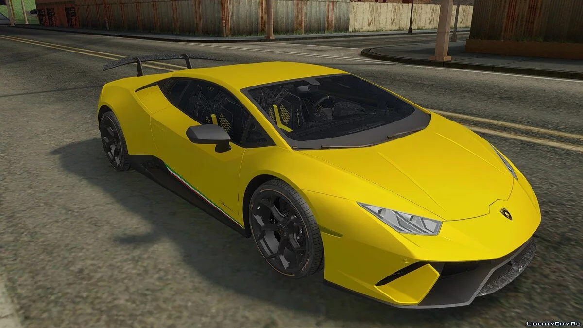 Lamborghini Huracan Performante 2018 / GTA San Andreas