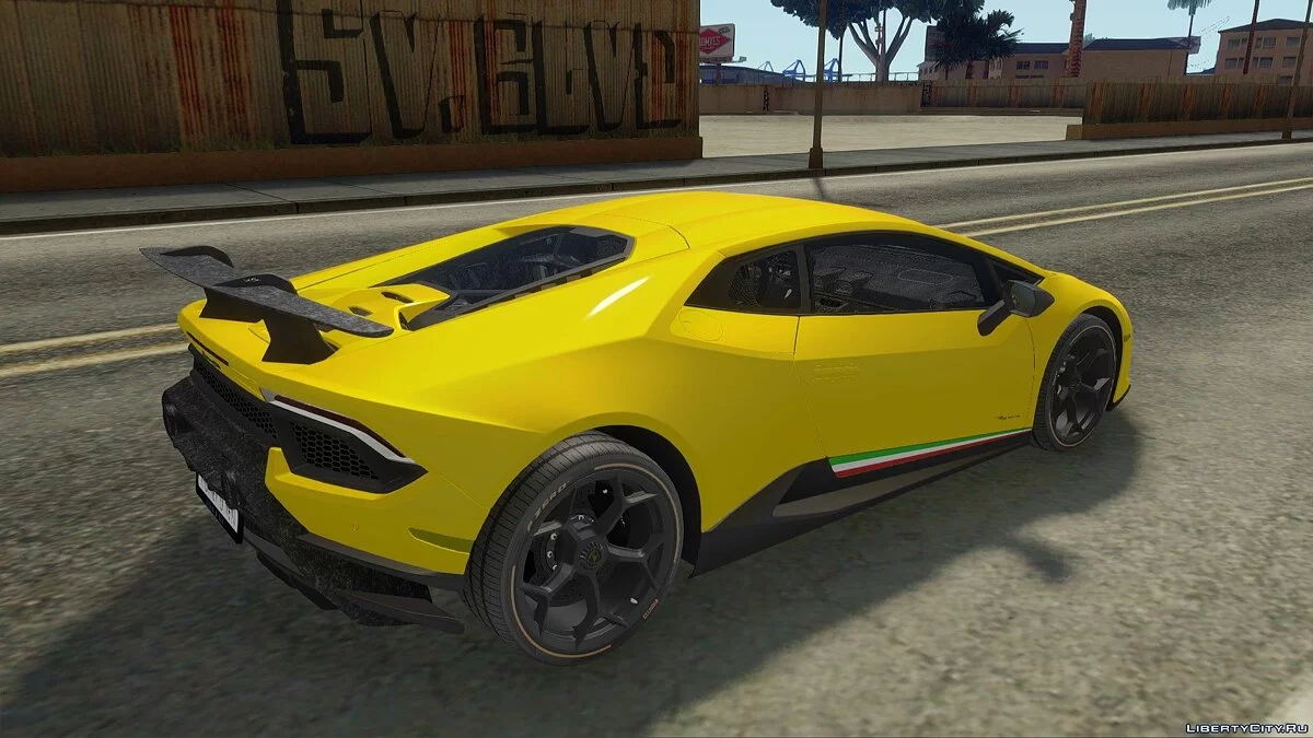 Lamborghini Huracan Performante 2018 / GTA San Andreas