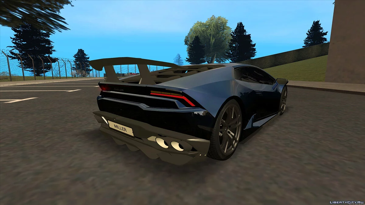 Lamborghini Huracán (CCD) + тюнинг / GTA San Andreas