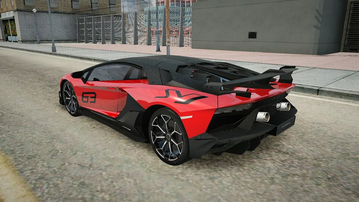 Lamborghini Aventador SVJ 2019 / GTA San Andreas