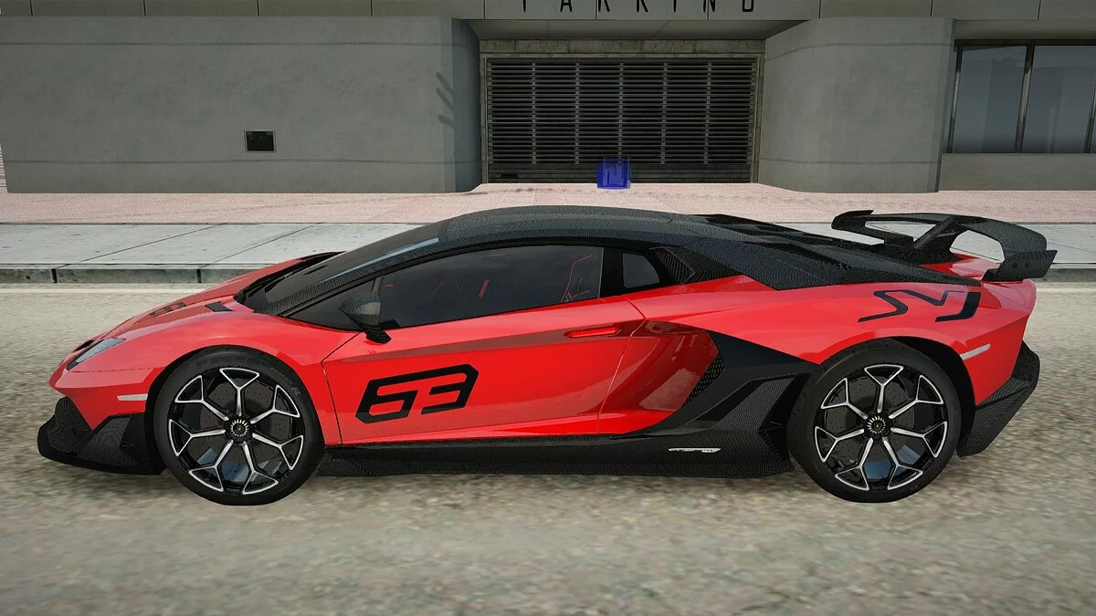 Lamborghini Aventador SVJ 2019 / GTA San Andreas