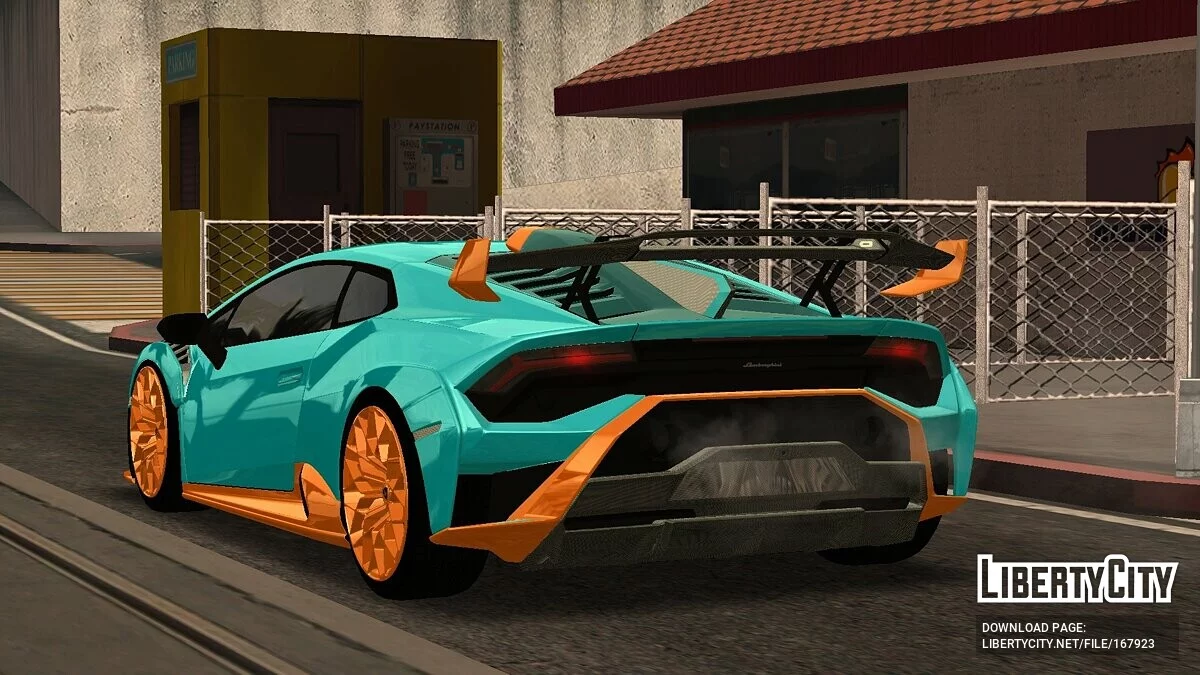 Lamborghini Huracan STO \'21 / GTA San Andreas