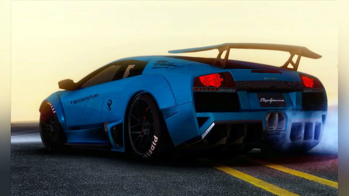 Lamborghini Murcielago LP670-4 SV Liberty Walk LB Performance / GTA San Andreas