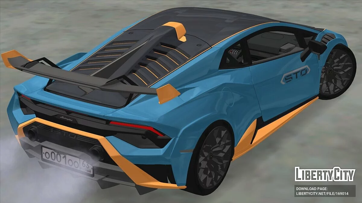 Lamborghini Huracan STO / GTA San Andreas