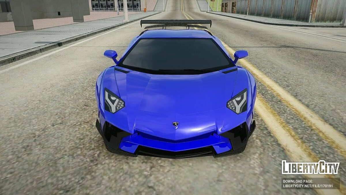 Lamborghini Aventador / GTA San Andreas