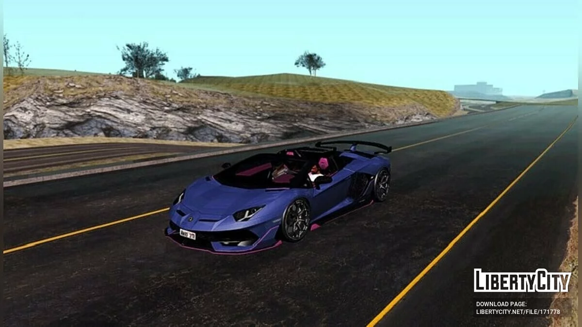 Lamborghini Aventador SVJ Roadster / GTA San Andreas