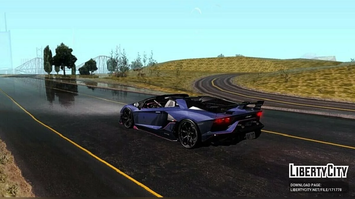 Lamborghini Aventador SVJ Roadster / GTA San Andreas