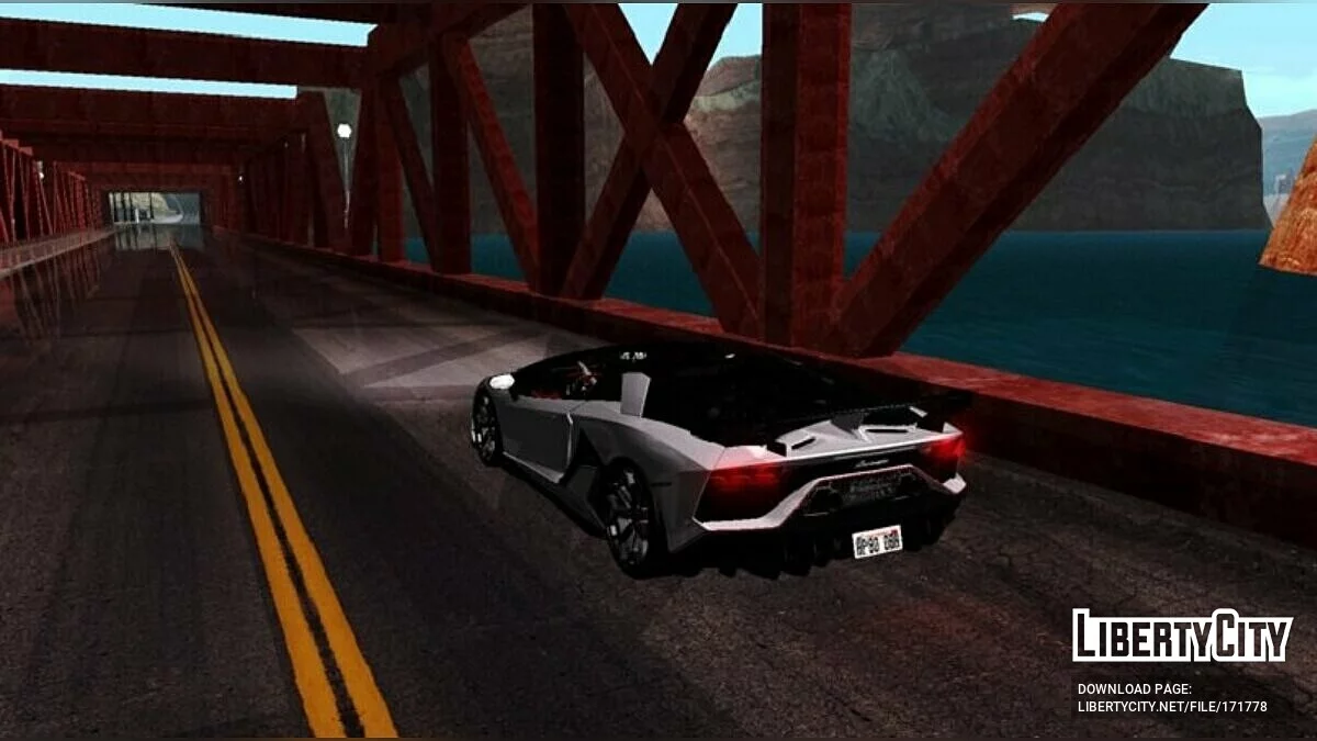 Lamborghini Aventador SVJ Roadster / GTA San Andreas