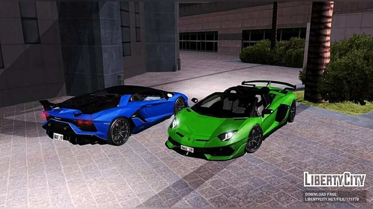 Lamborghini Aventador SVJ Roadster / GTA San Andreas