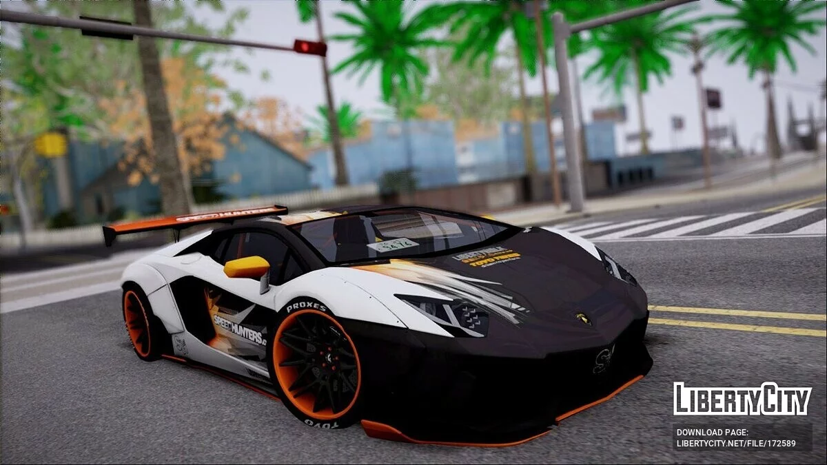 Lamborghini Aventador / GTA San Andreas