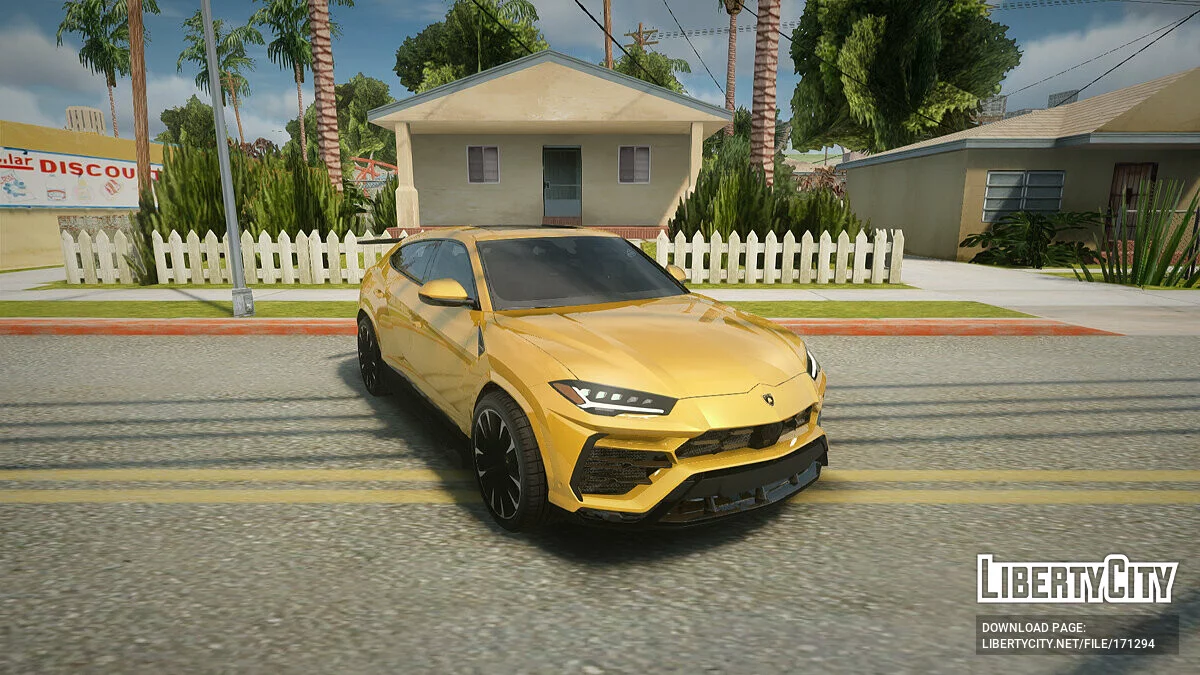 Lamborghini Urus / GTA San Andreas